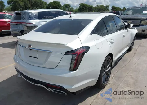 2024 Cadillac Ct5 Sport из США, поврежденный, VIN 1G6DP5RKXR0119799